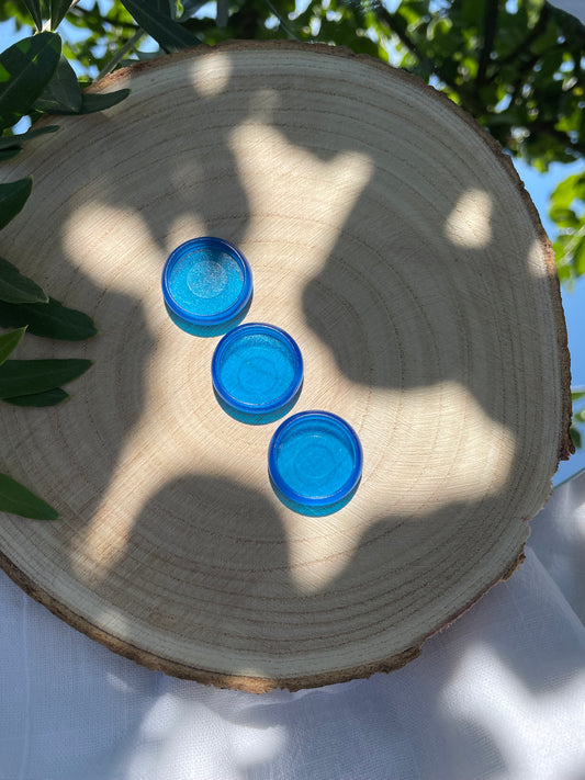 Azurblau | bis zu 90 Blätter | 8 Scheiben